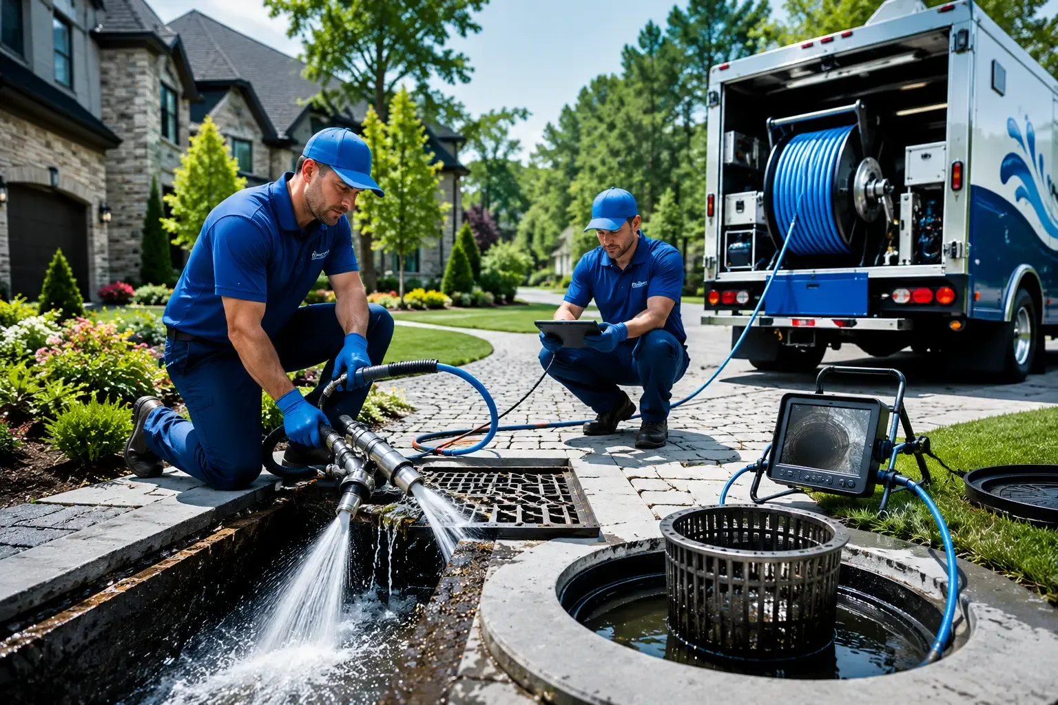 Local outdoor drain cleaning professionals in Saint Mary, MO